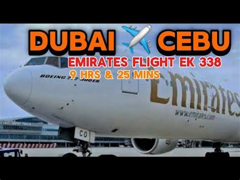 dubai to cebu flights emirates|Cheap Flights from Dubai (DXB) to Mactan.